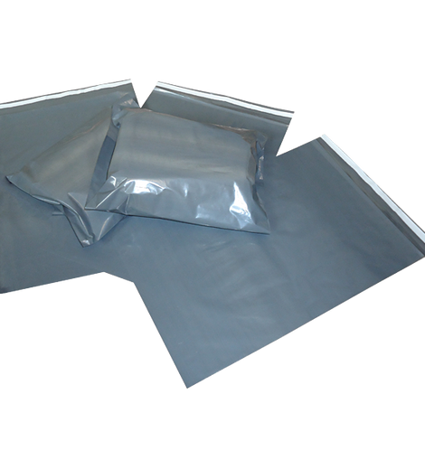 Grey Polythene Resealable